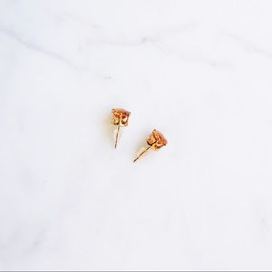 Amber earrings
